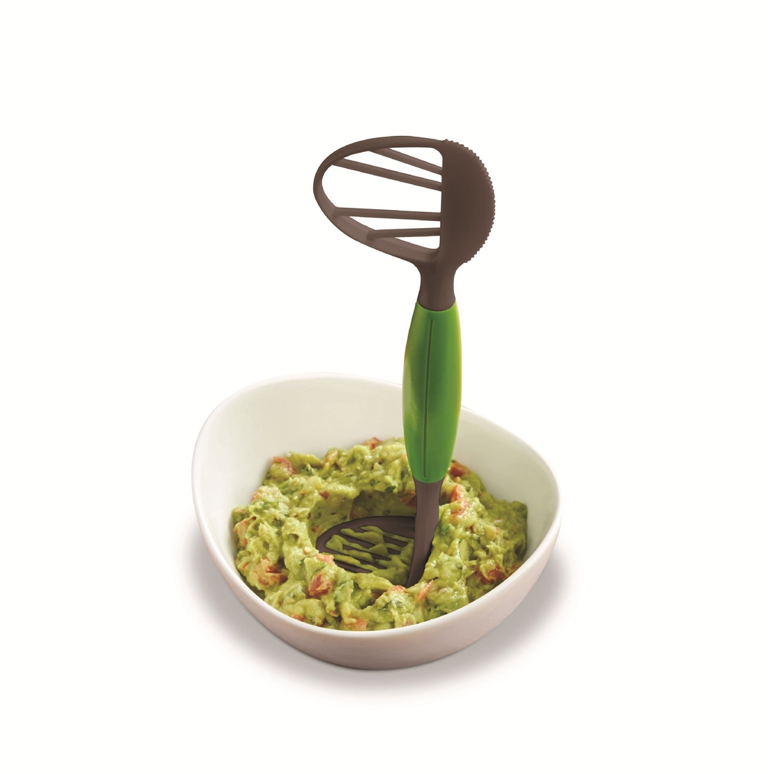 Feliator Multifunctional pentru Avocado, Flippy, pentru Taierea in Cubulete si Pasare, pentru Bucatarie, Preparare Guacamole, ABS, 24x7x6 cm, Verde