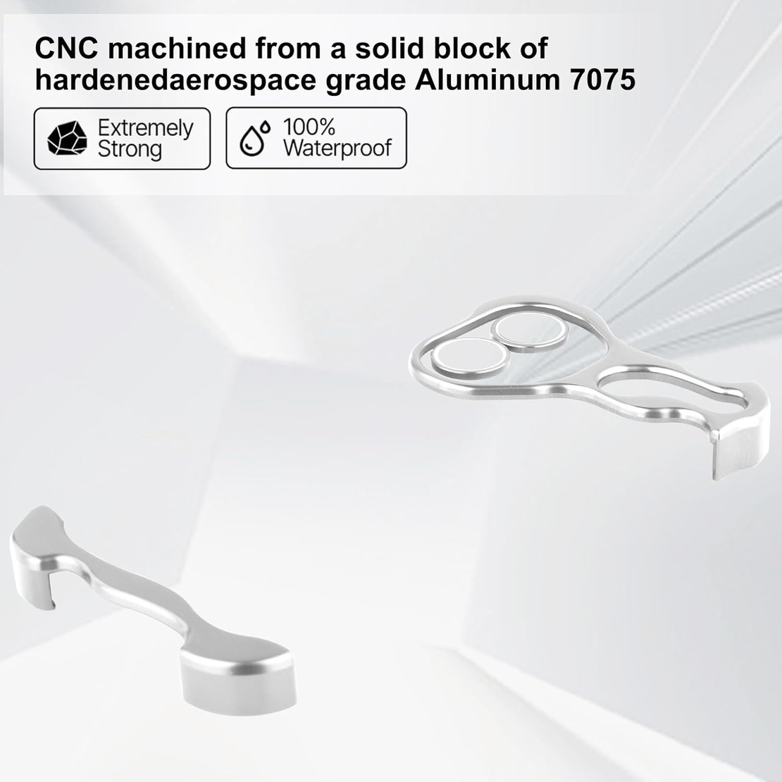 Husa Metalica Compatibila cu iPhone 16, Flippy, Protectie pentru Colturile Telefonului si Camera, Aliaj, Antisoc, Antizgariere, Argintiu