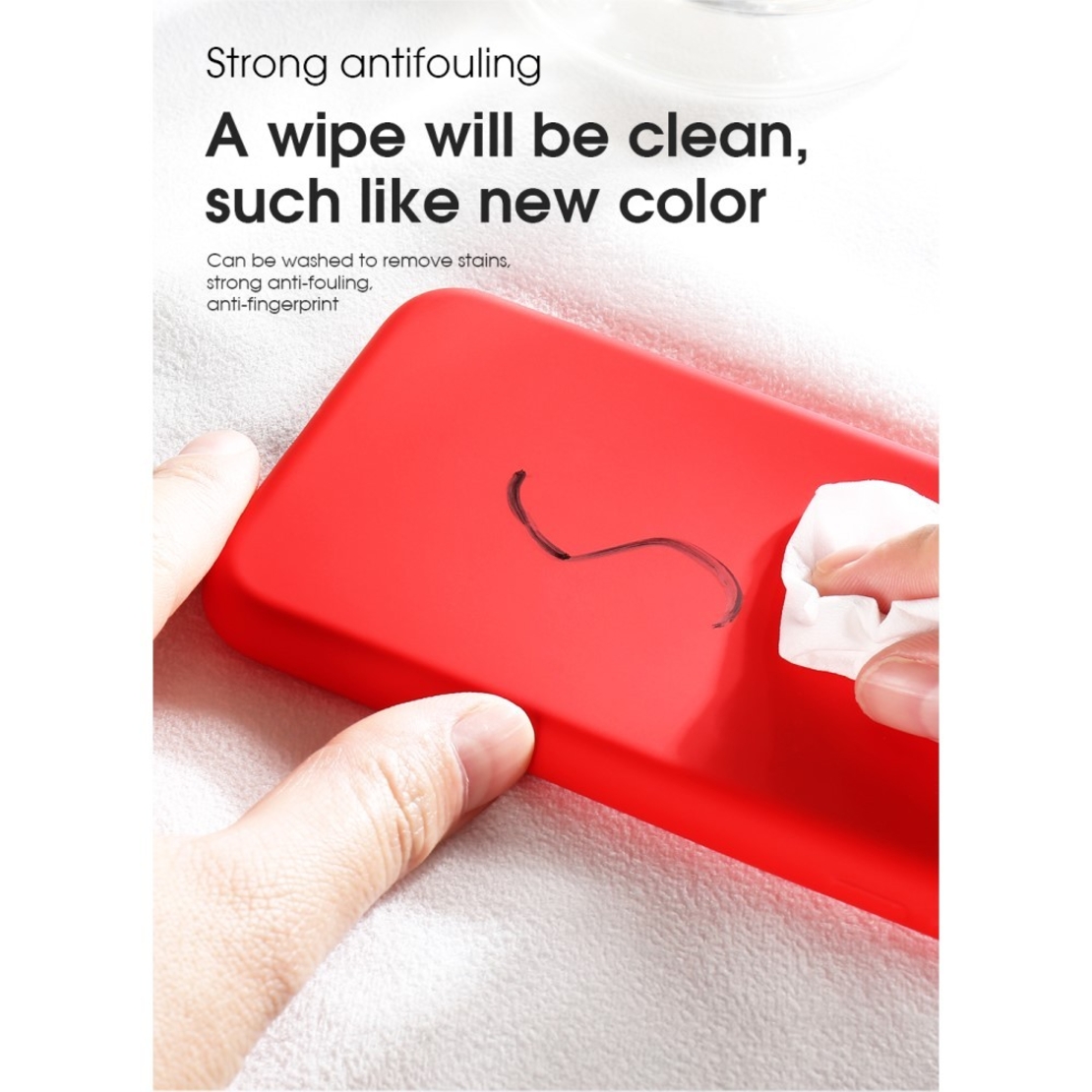 Husa protectie compatibila cu Huawei P40 Pro Liquid Silicone Case Rosu