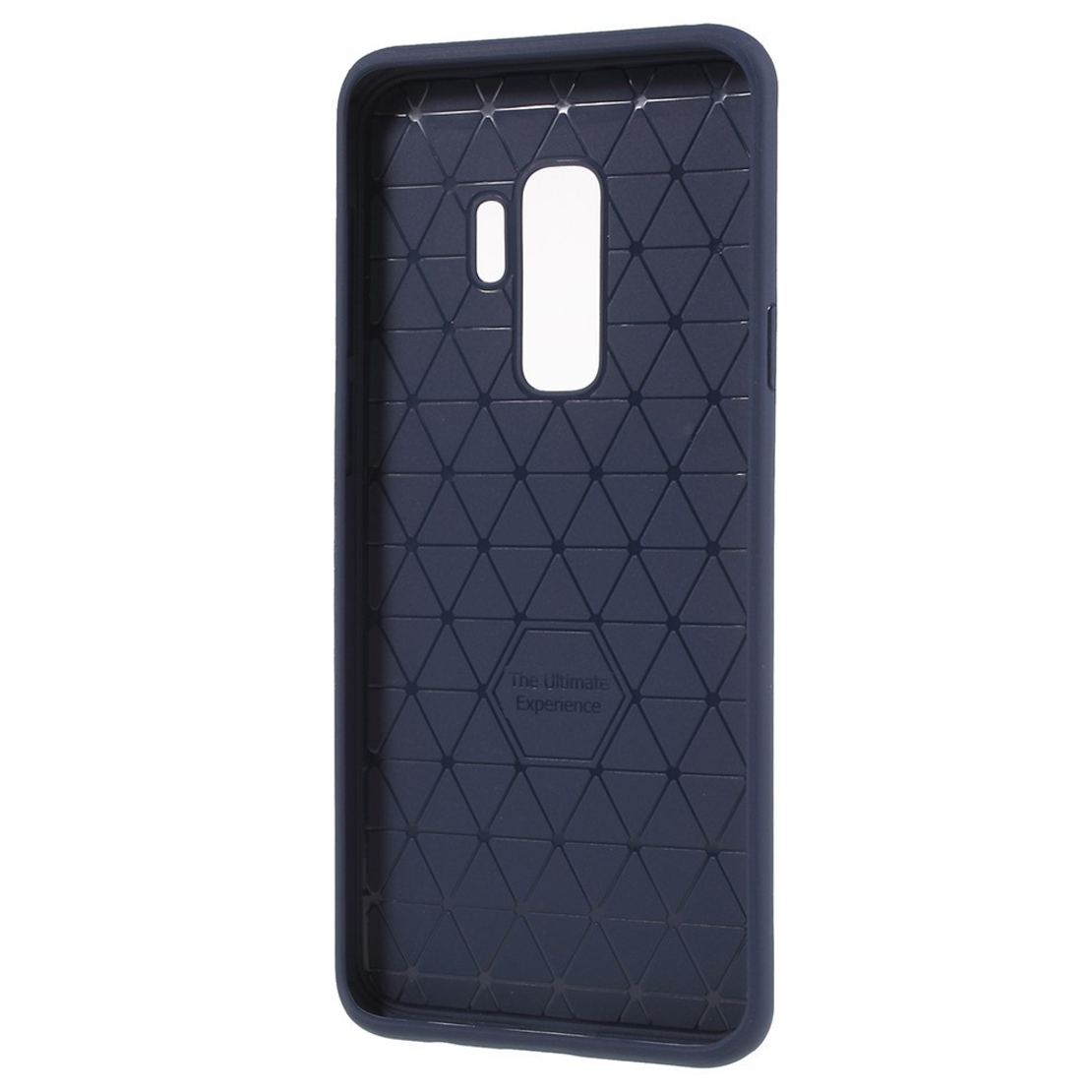 Husa de protectie pentru Samsung Galaxy S9 Plus Ipaky Elegant Grid Design TPU Hybrid Albastru