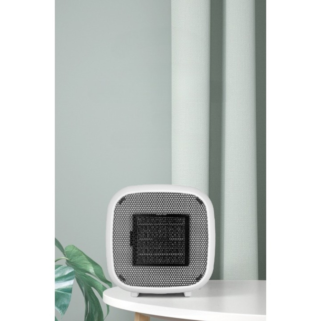 Mini radiator electric portabil Flippy, 800 W, 2 trepte, 150x120x175 mm, alb