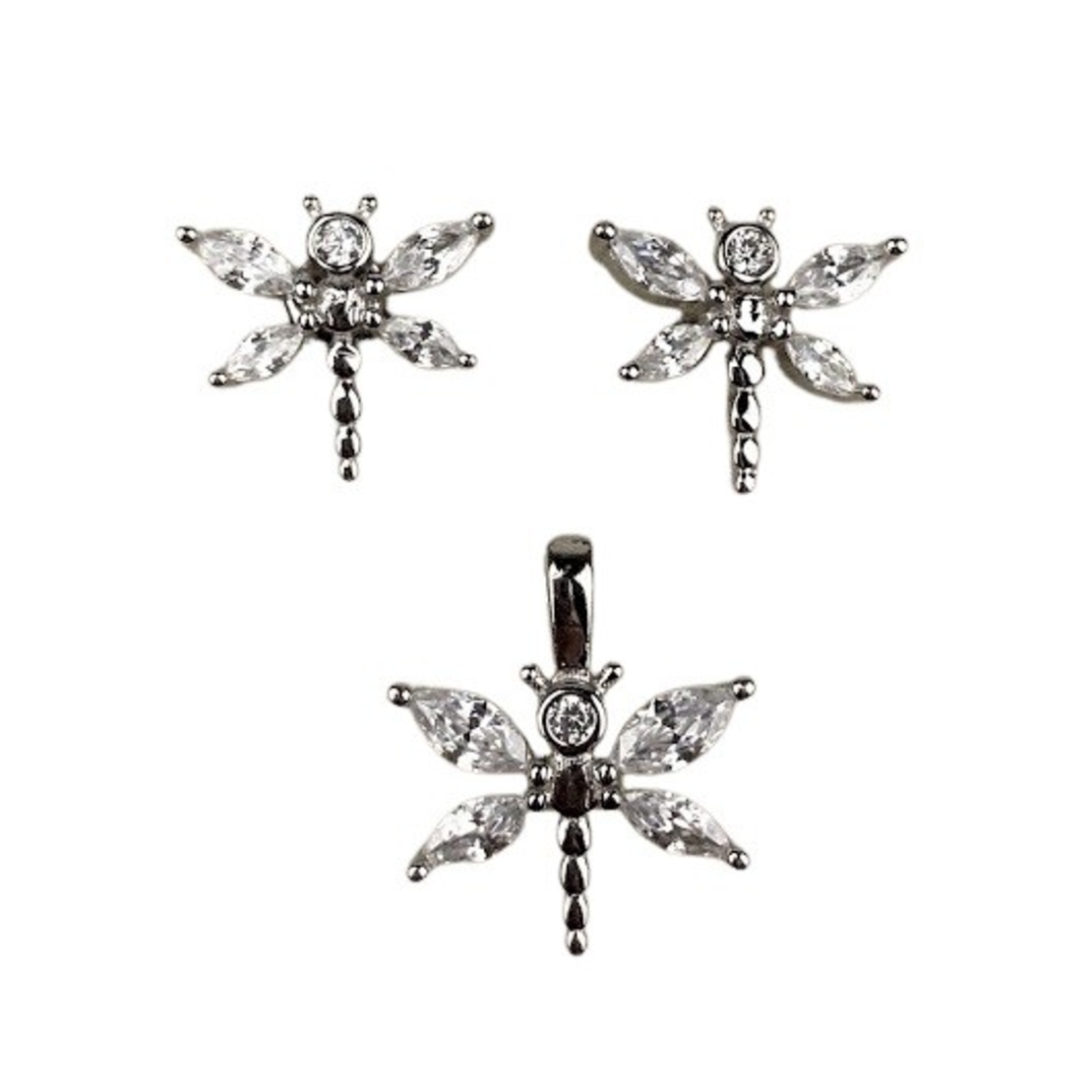 Set Argint 925 Libelula