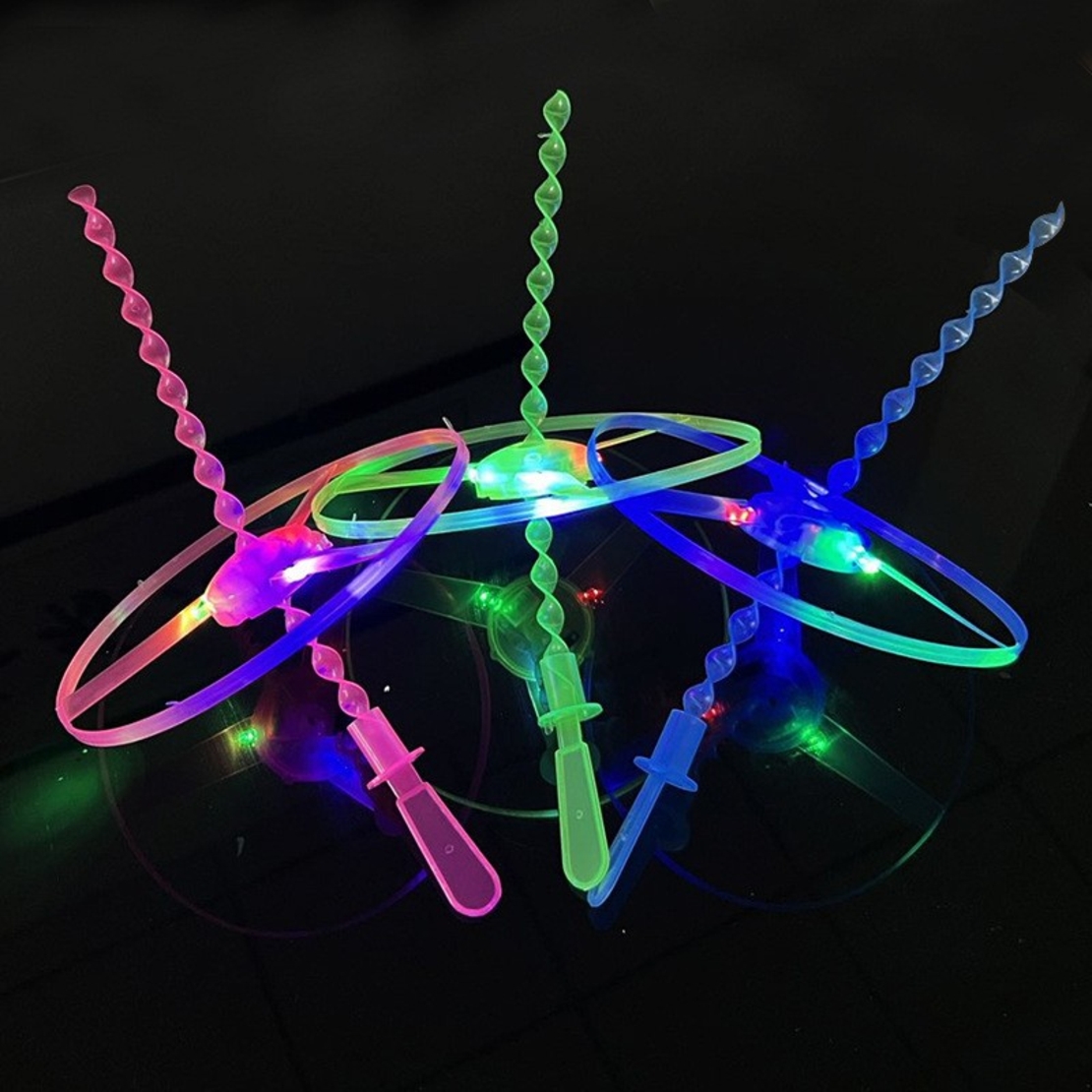 Jucarie Disc Zburator, Flippy, cu Lumini, Manual, din ABS, +14 Ani, Galben