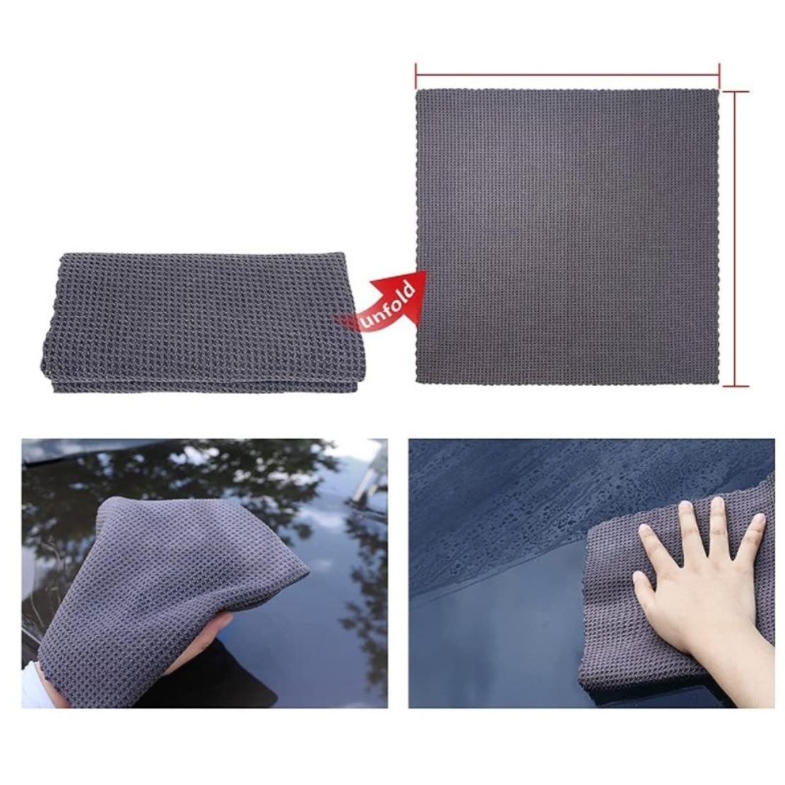 Set 12 Accesorii pentru Curatare Auto, Flippy, Interior si Exterior, Curatare Jante, Cauciucuri, Gri