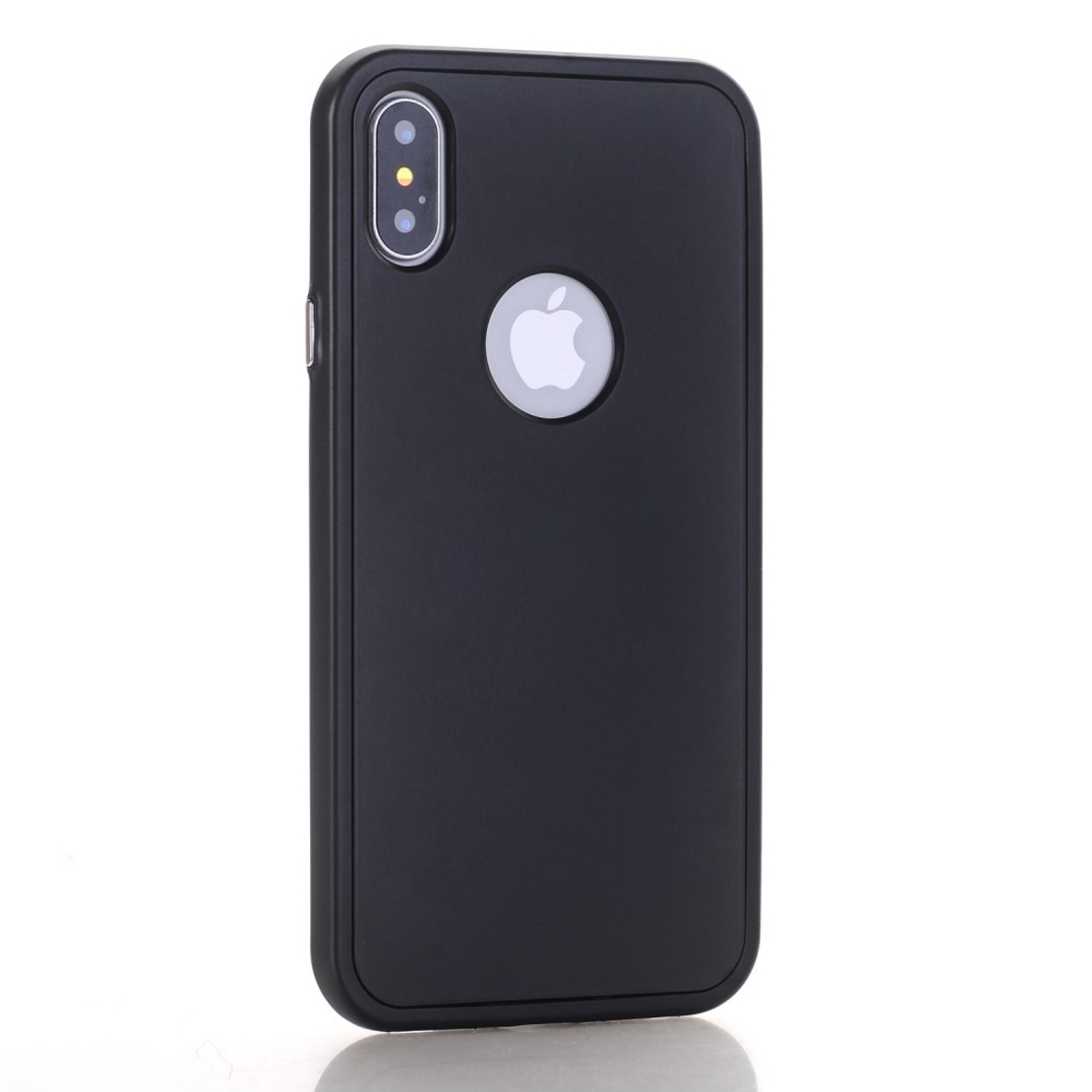 Husa Apple iPhone X Full Silicone Negru