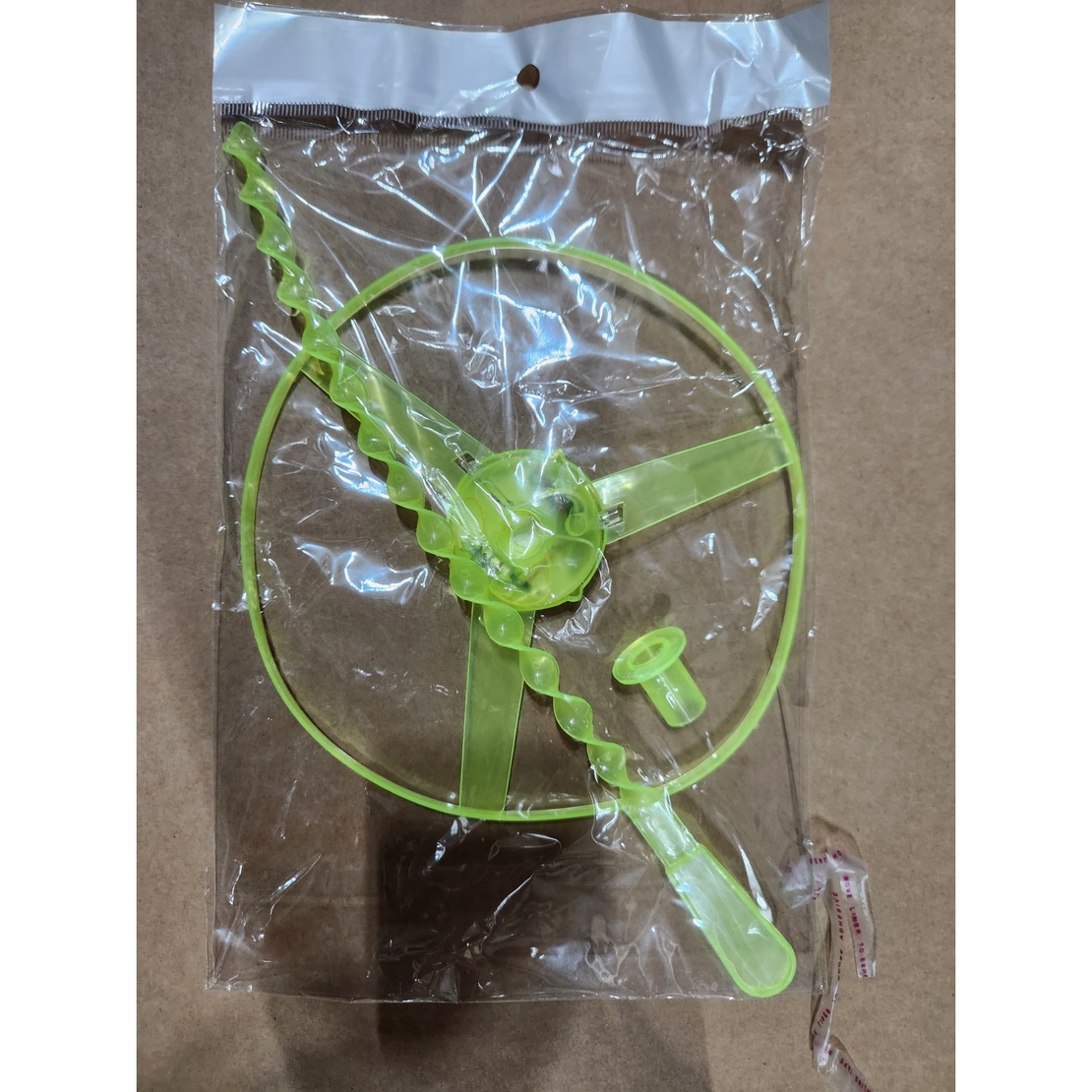 Jucarie Disc Zburator, Flippy, cu Lumini, Manual, din ABS, +14 Ani, Galben