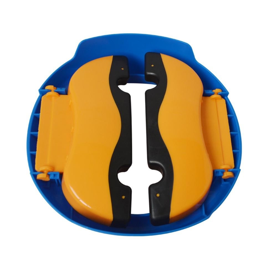 Olita Portabila 2 in 1, Flippy, Olita + Capac de Toaleta, din Plastic, Diametru 21 cm, Albastru