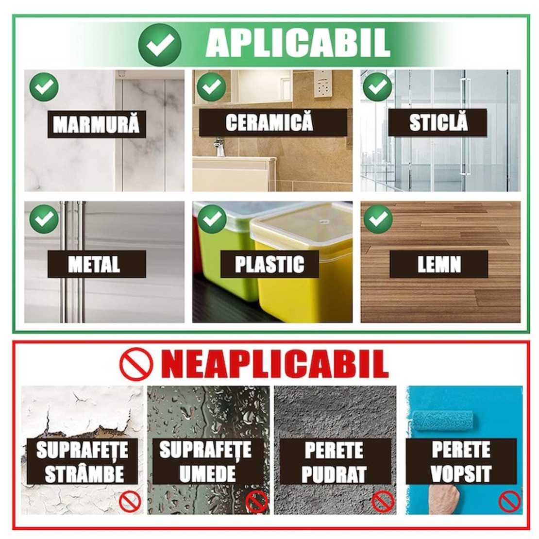 Banda Dublu Adeziva, Flippy, Transparenta, Rezistenta la Apa, Reutilizabila, Tehnologie Nano, 20mm x 1mm x 1m, Fara Urme