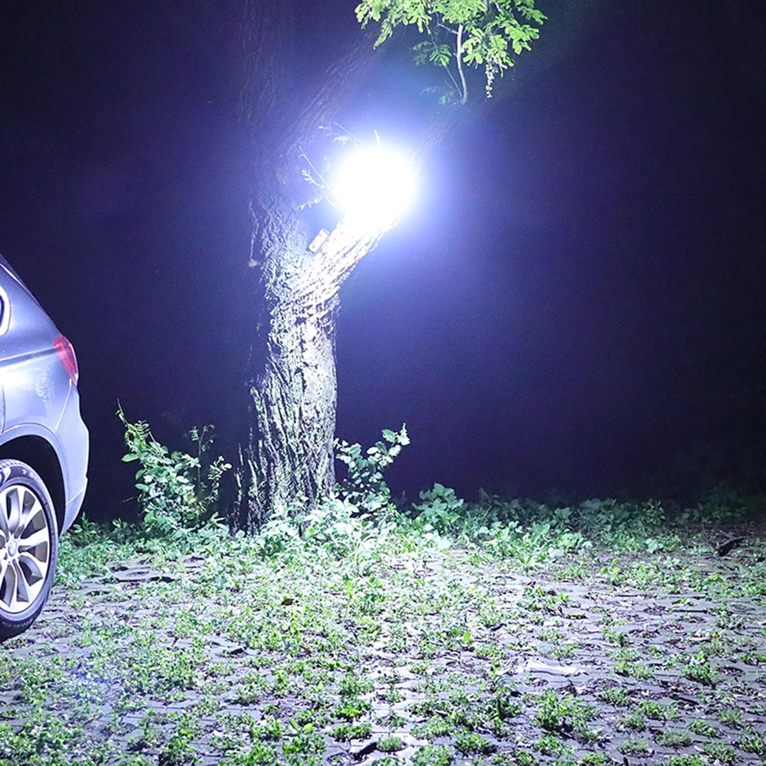 Lampa Portabila, Flippy, Incarcare Solara + USB, Afisaj Inteligent al Bateriei, Raza de Actiune 32 mp, 6x9x11 cm, 3 Moduri, Negru