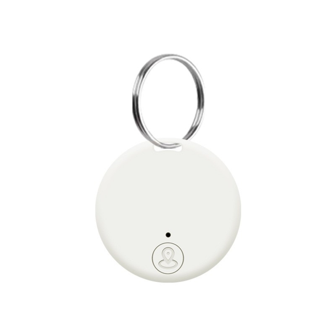 Dispozitiv Anti Pierdere Inteligent, Flippy, conexiune Bluetooth, Dispozitiv Anti Pierdere pentru accesorii, Baterie si Manual de Utilizare Incluse 38 x 38 x 7 mm, Alb