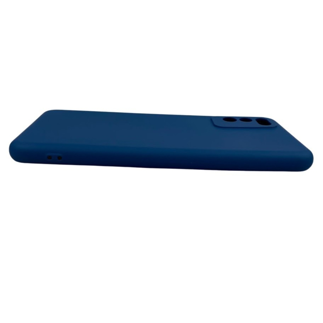 Husa protectie compatibila cu Huawei Nova 5T Liquid Silicone Case Albastru inchis