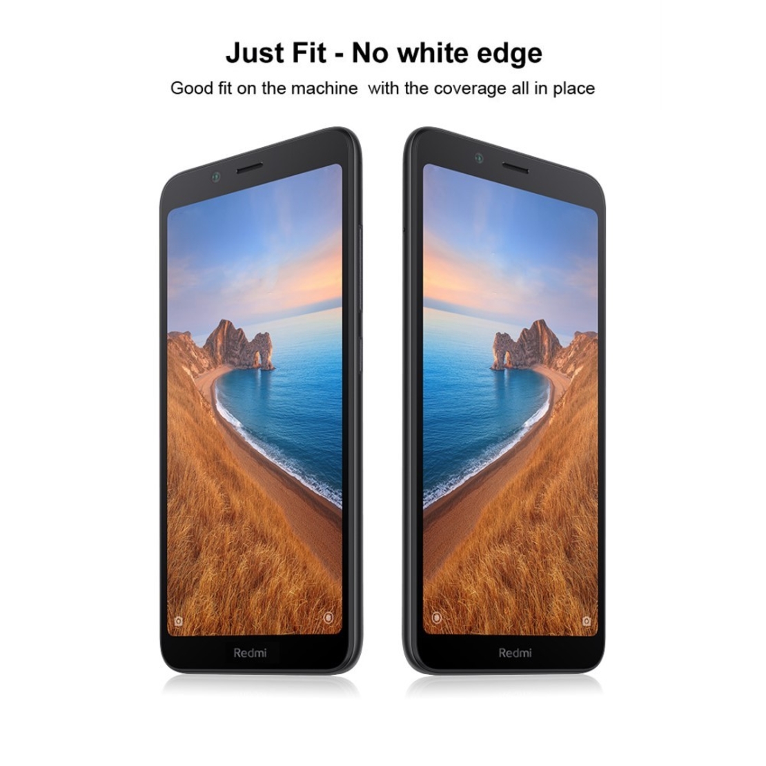 Folie Sticla Flippy® compatibila cu Xiaomi Redmi 7A 111D Negru