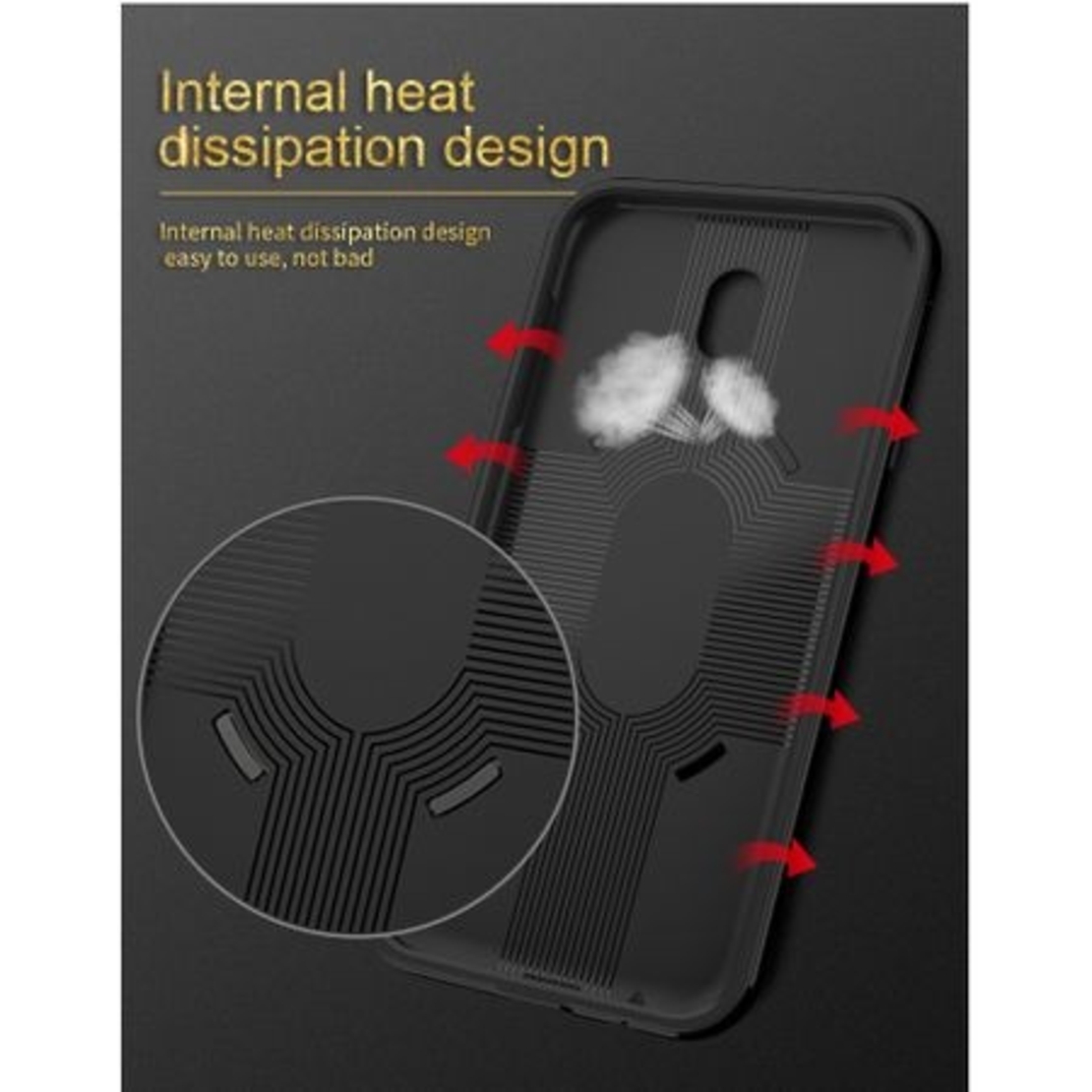 Husa de protectie pentru Samsung Galaxy J5 2017 Ipaky Ring Negru