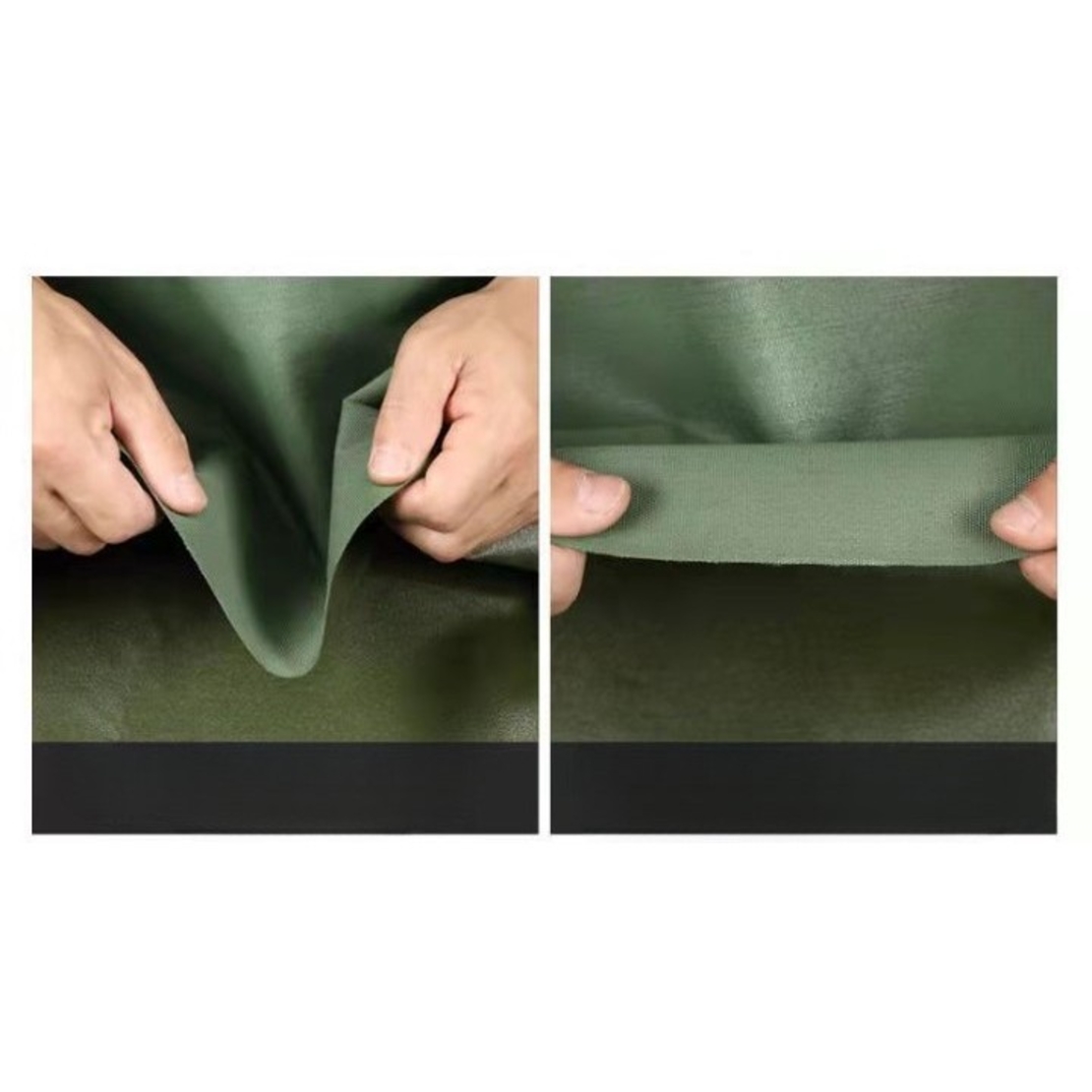Prelata,copertina pentru acoperis cort tip pavilion Flippy, 2 x 2 m , impermeabila, invelis din material textil oxfort 700D, cauciucat Verde