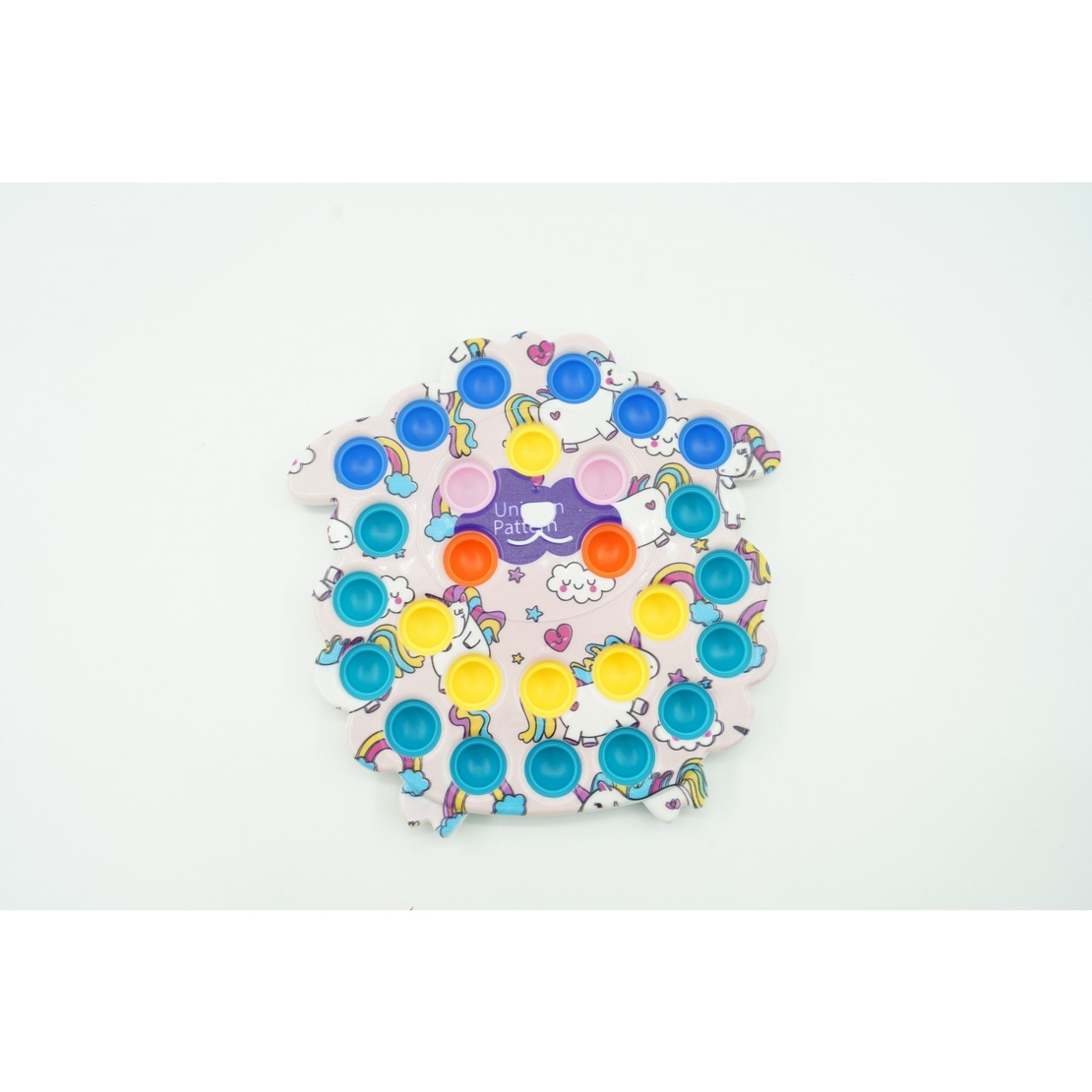 Jucarie senzoriala antistres, Simple Dimple, Oaie, Multicolor, V4