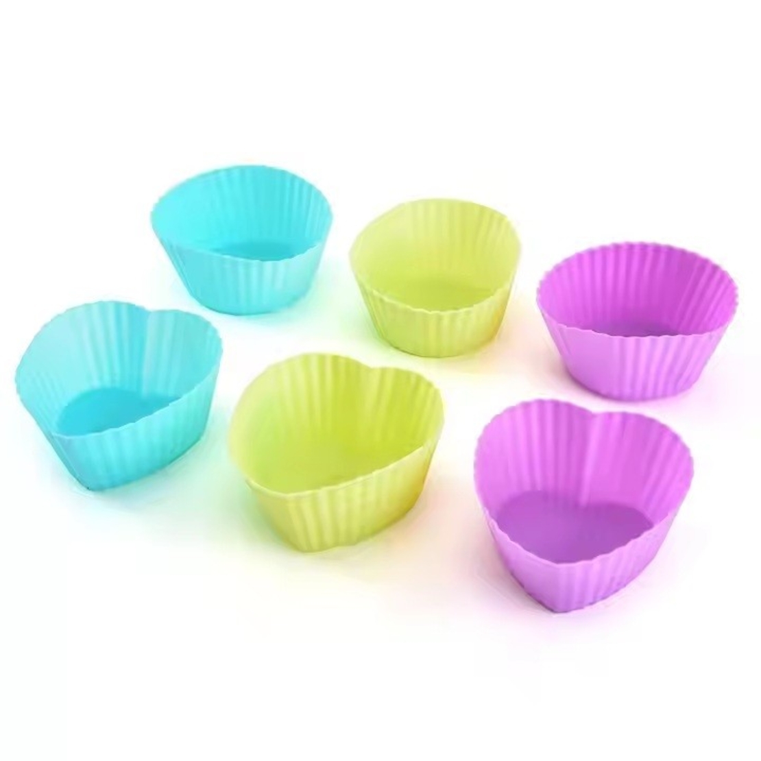 Set 92 Piese Ustensile pentru Ornare Prajituri, Flippy, din Plastic si Otel Inoxidabil, Forme Briose, Multicolor