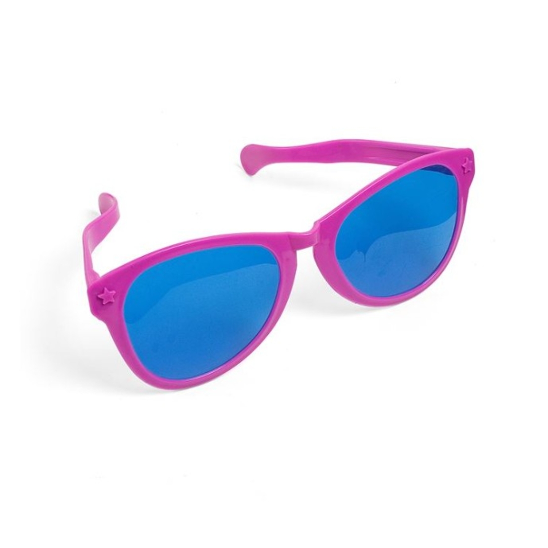 Ochelari Deghizare, Flippy, Marime Exagerata, din Plastic, 26 x 9 cm, Roz