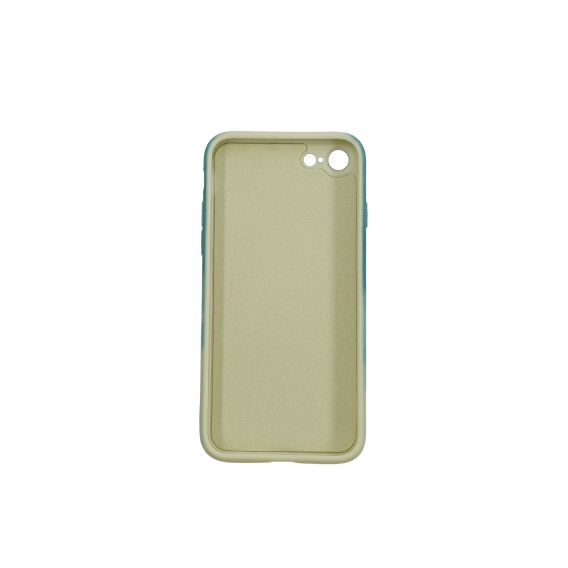 Husa protectie Flippy compatibila cu Apple iPhone 12 Mini Tpu Ombre, Verde/Alb