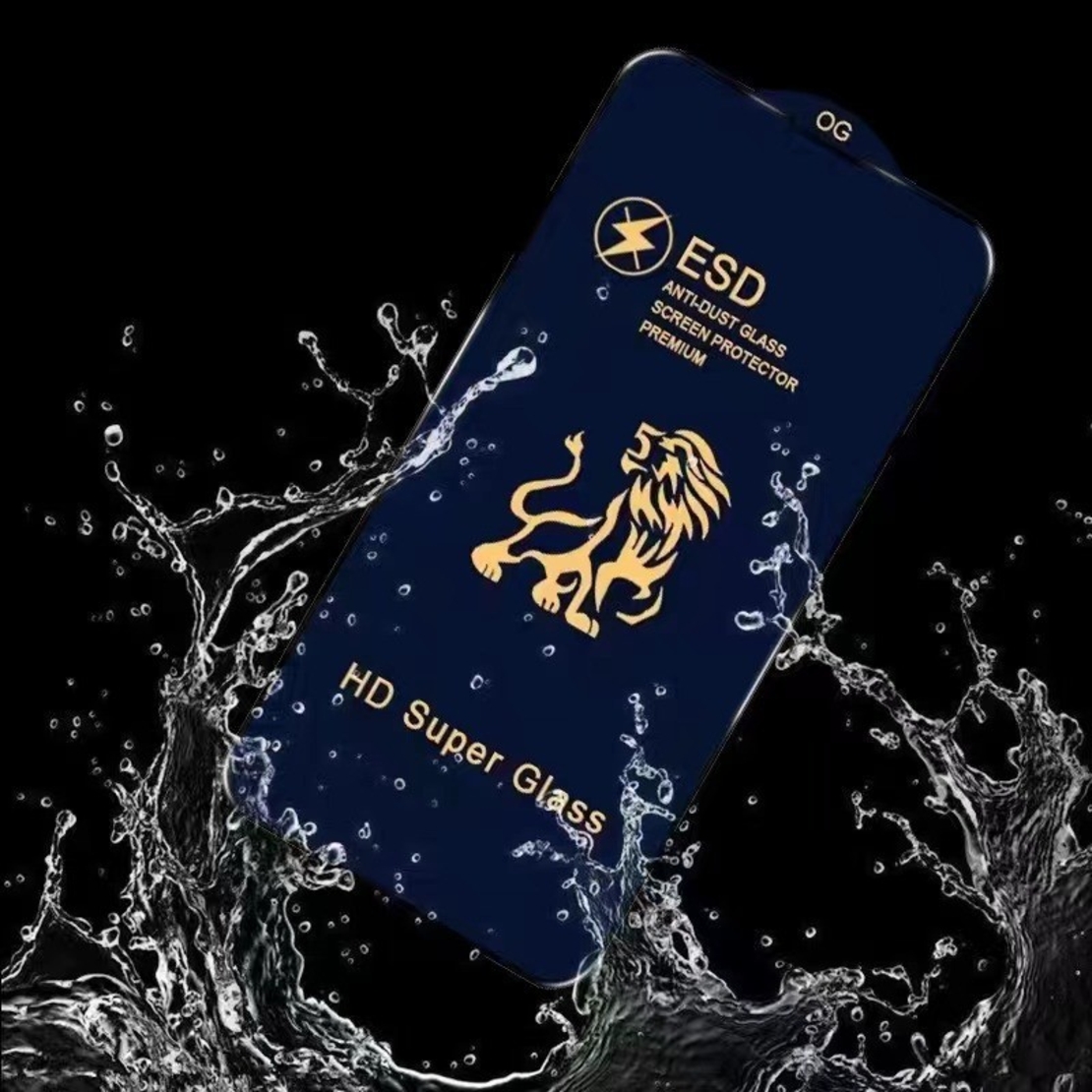 Folie ecran Flippy pentru Huawei NOVA 9 SE, Sticla ESD Premium, Lion HD Super Glass, Anti-static, Negru