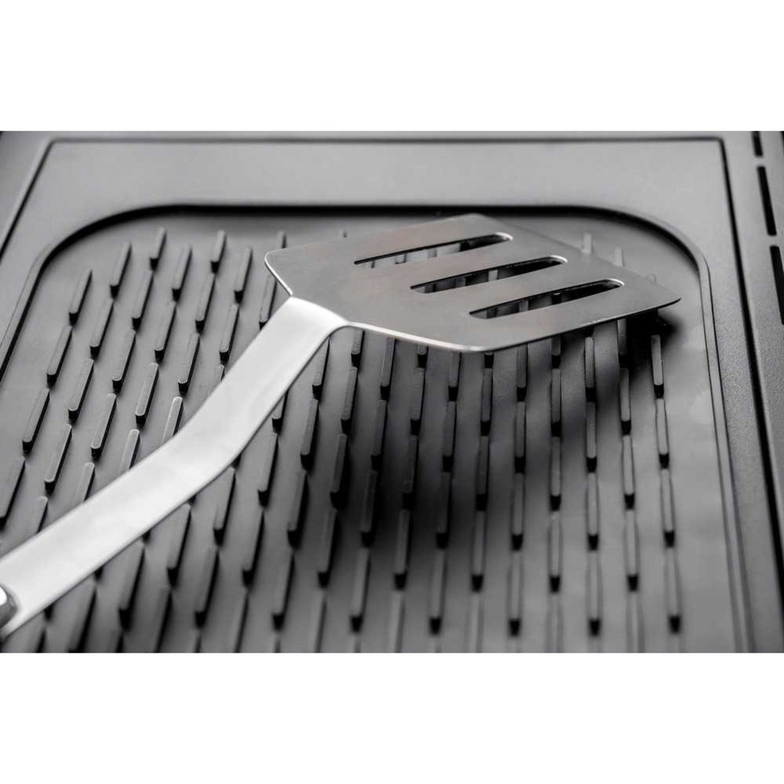 Covoras din Silicon pentru Scurgere Vase, Flippy, Uz Casnic, Rezistent la Temperaturi Ridicate, Izolator, 30x24 cm, Negru