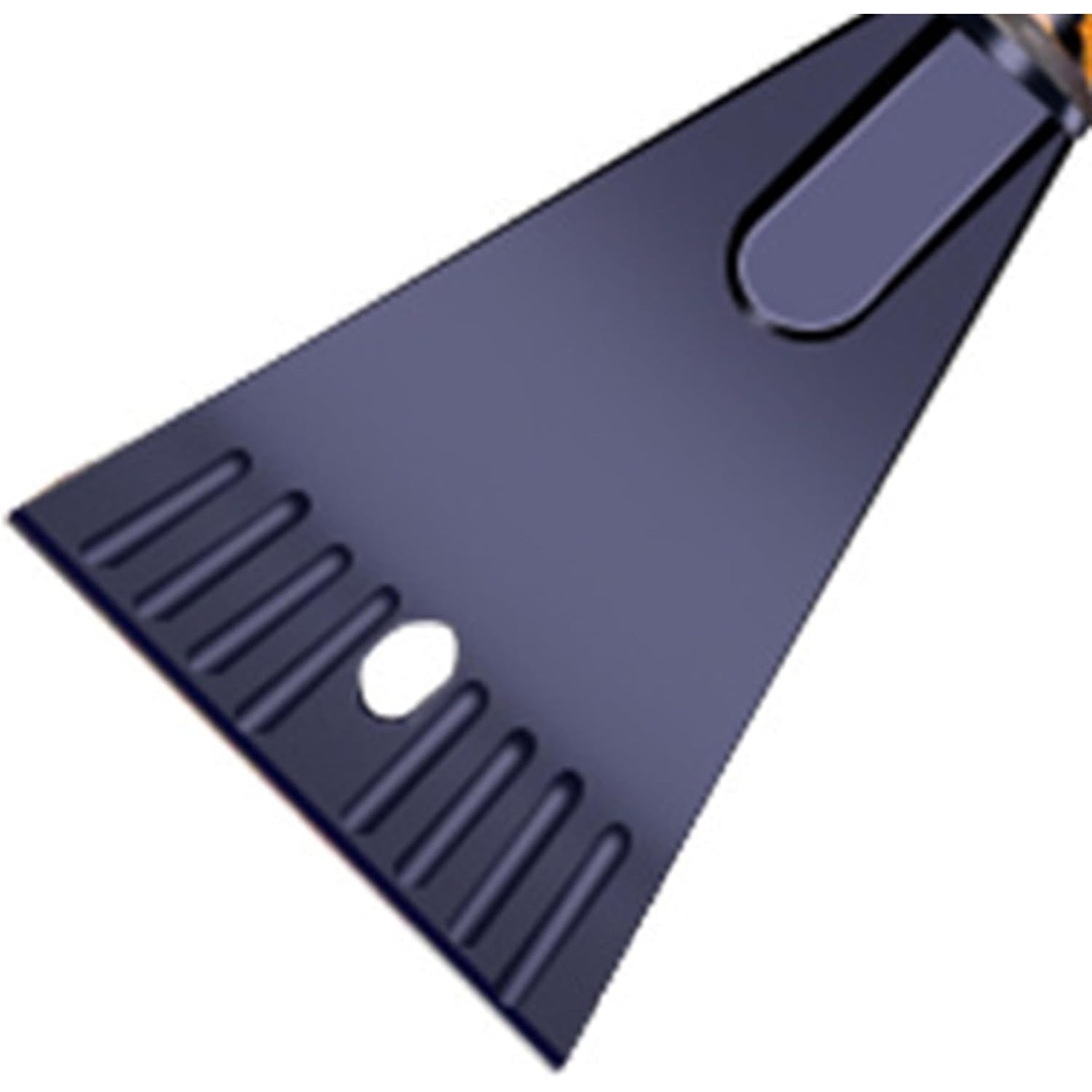 Perie de Zapada cu Racleta pentru Masina, Flippy, Multifunctionala, Demontabila, cu Maner Antiderapant, Aluminiu, Plastic, Fragmentarea Ghetii de pe Parbriz, Solutia pentru Iarna, pentru Dezghetare, 68x24x11.1 cm, Albastru