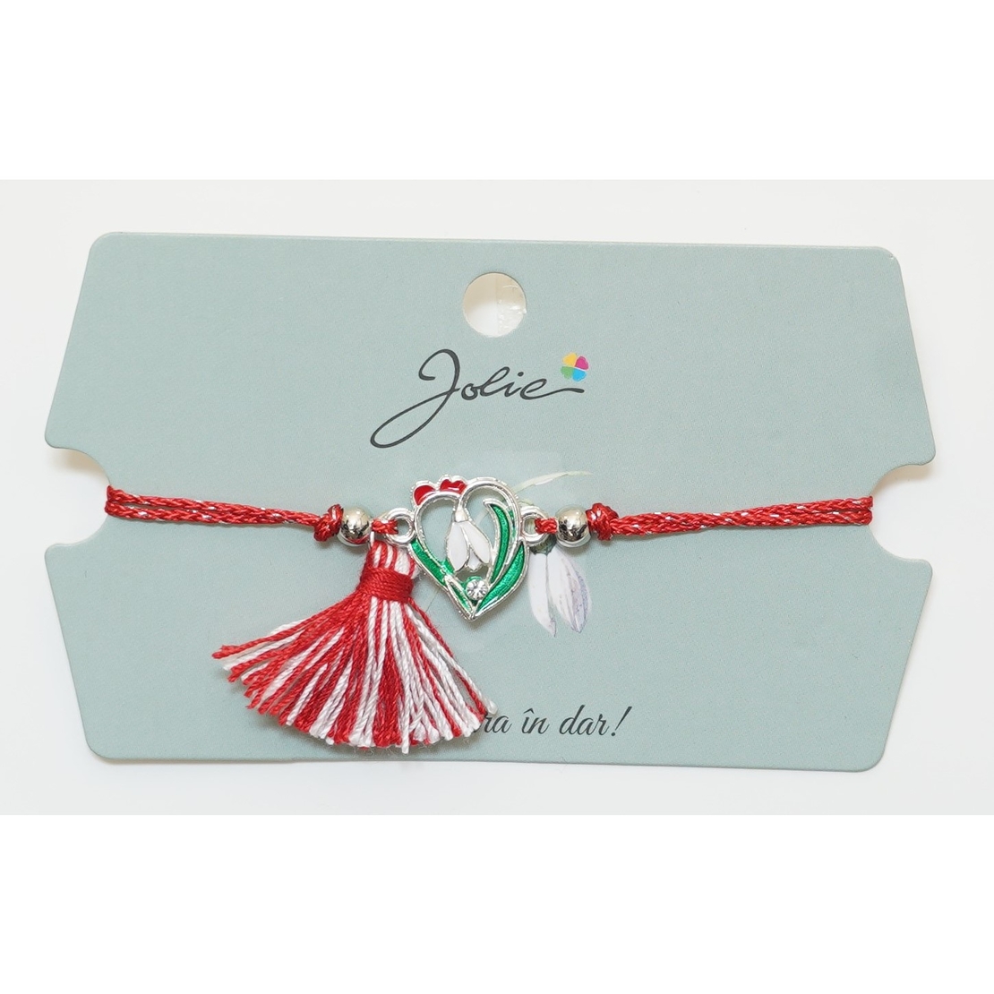 Martisor Bratara Ciucure cu Pandantiv, Model 23