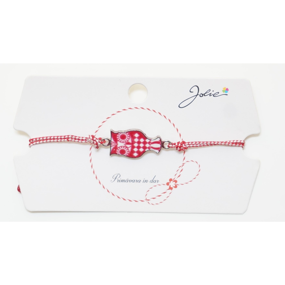 Martisor Bratara Traditionala, Pandantive Aprox 2 cm, Model 4