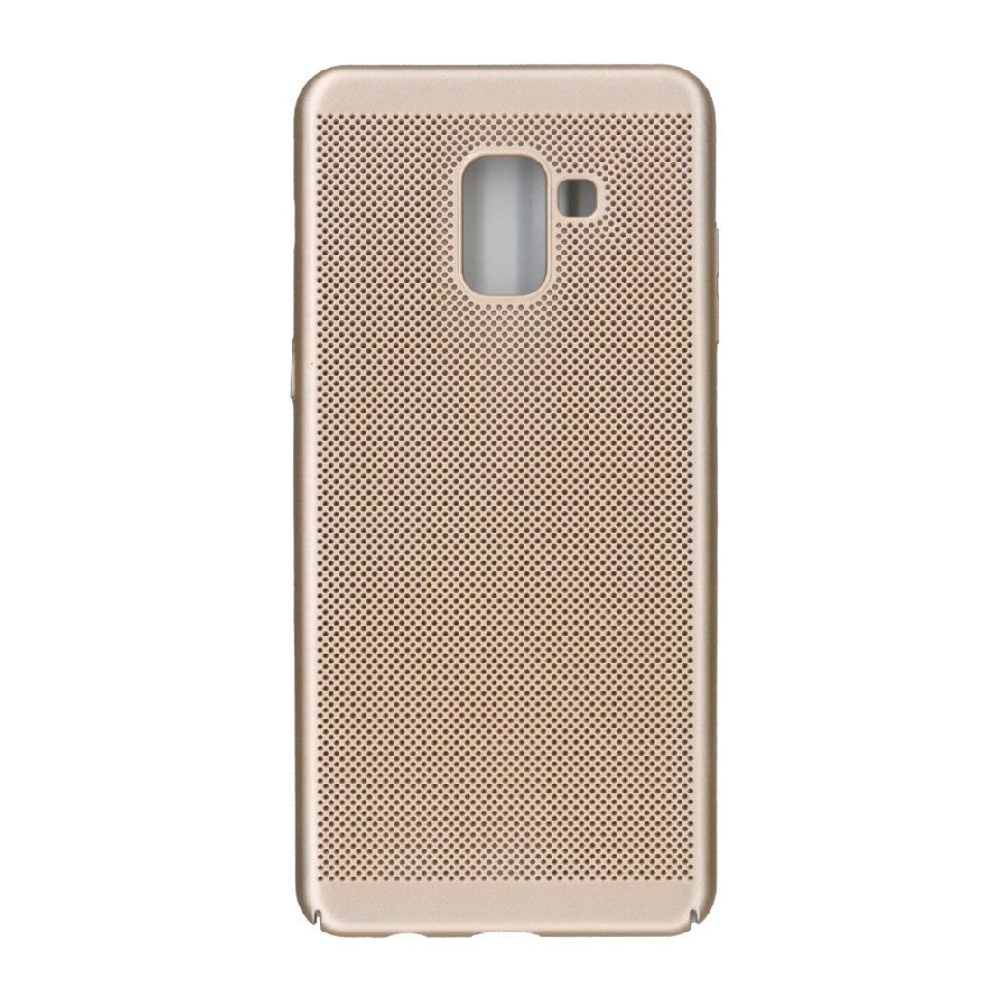 Husa Samsung Galaxy A8 2018 Ultra Slim cu aerisire Auriu