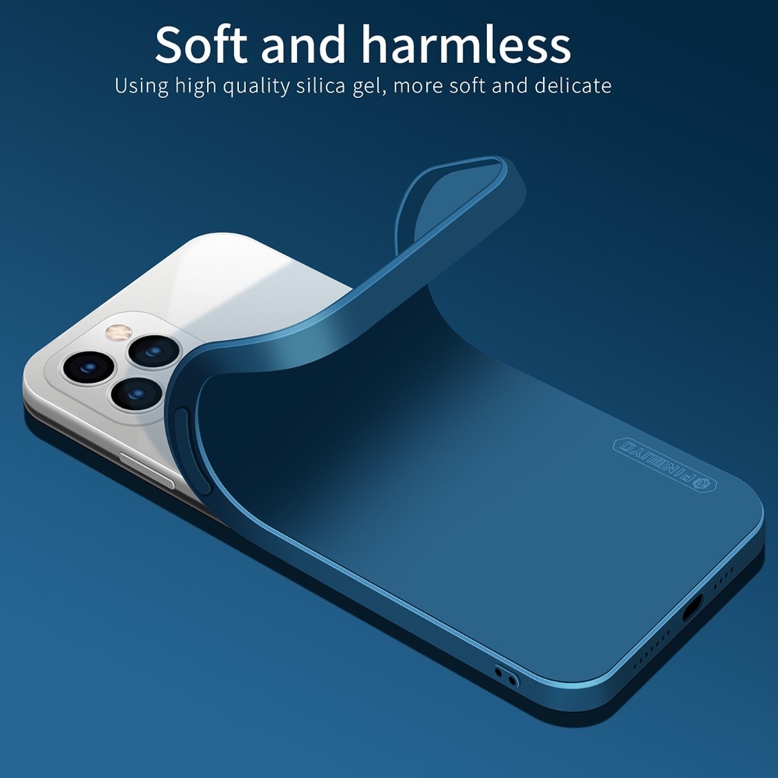 Husa protectie compatibila cu Apple iPhone 11 Pro Max Liquid Silicone Case Albastru inchis