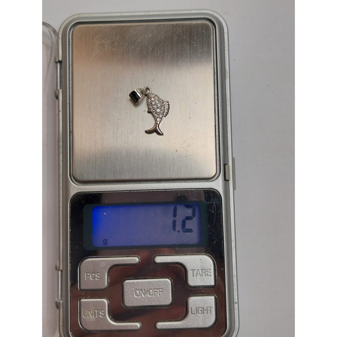 Pandantiv, Jolie Silver, Argint 925, Model Peste cu Pietre, 1.2 G, 1.5 x 0.8 Cm