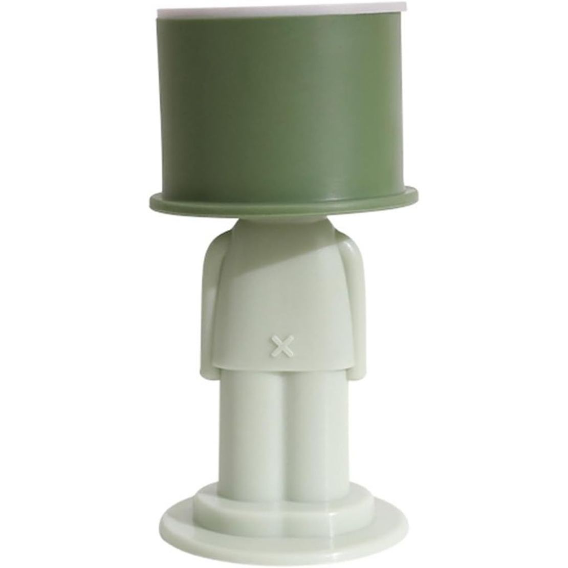 Opritor de Usa, Flippy, din Silicon, Model Magicial, cu Prindere de Perete, Anti-Coliziune, 4x 8.5 cm, Verde