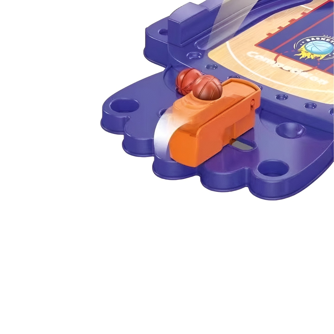 Joc de Masa Mini Baschet Interactiv pentru Copii, Flippy, Mingi Incluse, 25.5x19.5x13.5 cm, Mov