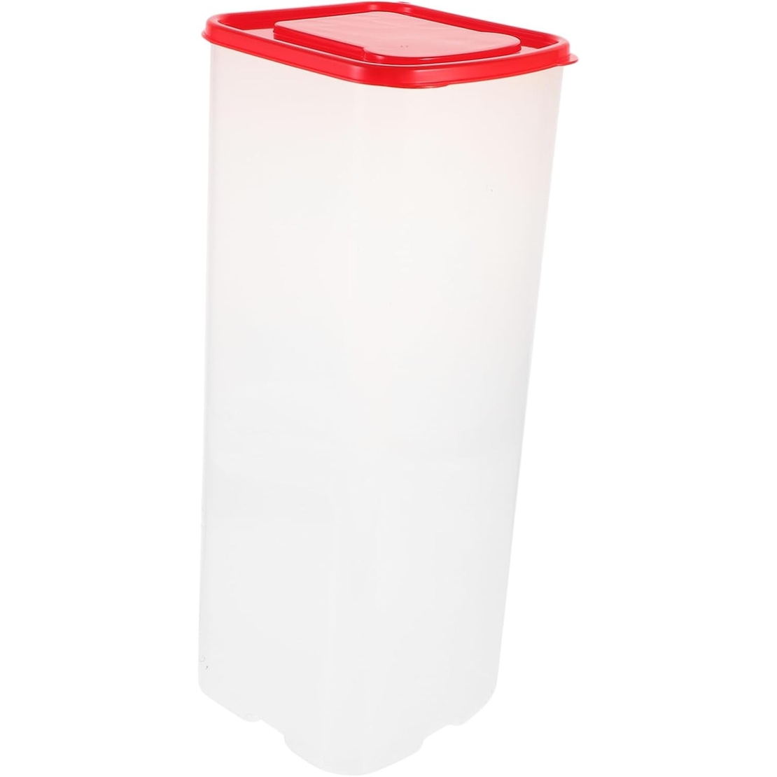 Cutie Depozitare Paine, Flippy, din Plastic, 34 x 13 cm, Pastreaza Prospetimea, Capac Rosu
