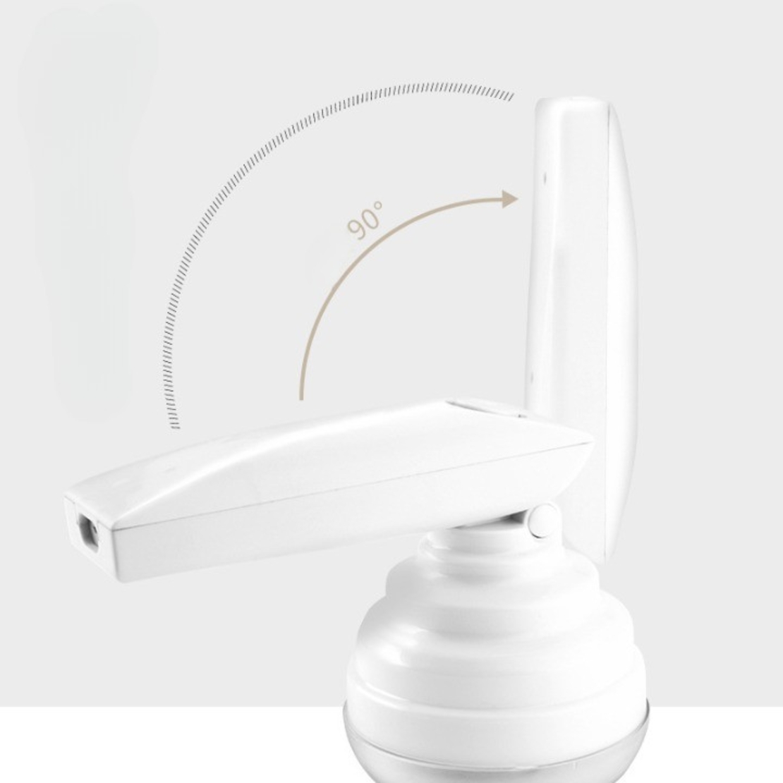 Aparat Pentru Curatat Scame, Par Si Praf, Flippy, Trimmer pentru Diferite Tipuri De Material, Cu Lame Din Otel Inoxidabil, Maner Flexibil, Incarcare Prin USB, 13x8 cm, Alb