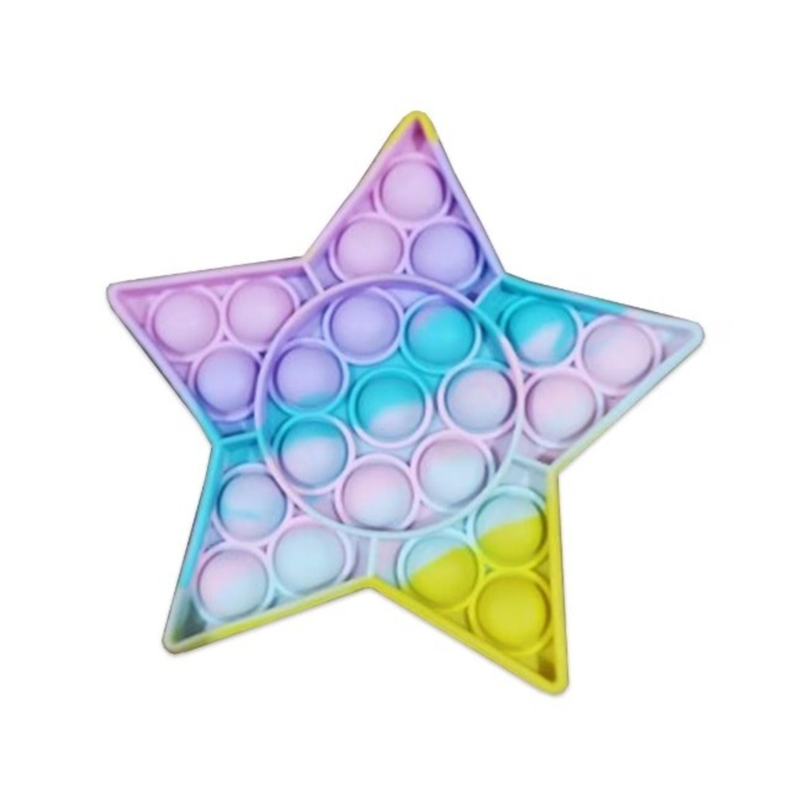 Jucarie Antistres, Flippy, Tip Pop It Now and Flip It, Steluta, din Silicon, Multicolor