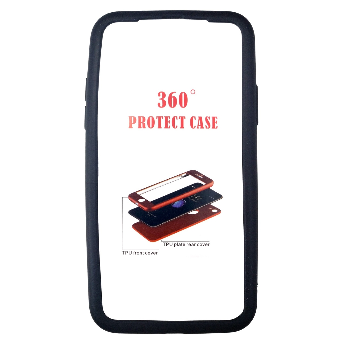 Husa Apple iPhone X Full Silicone Negru
