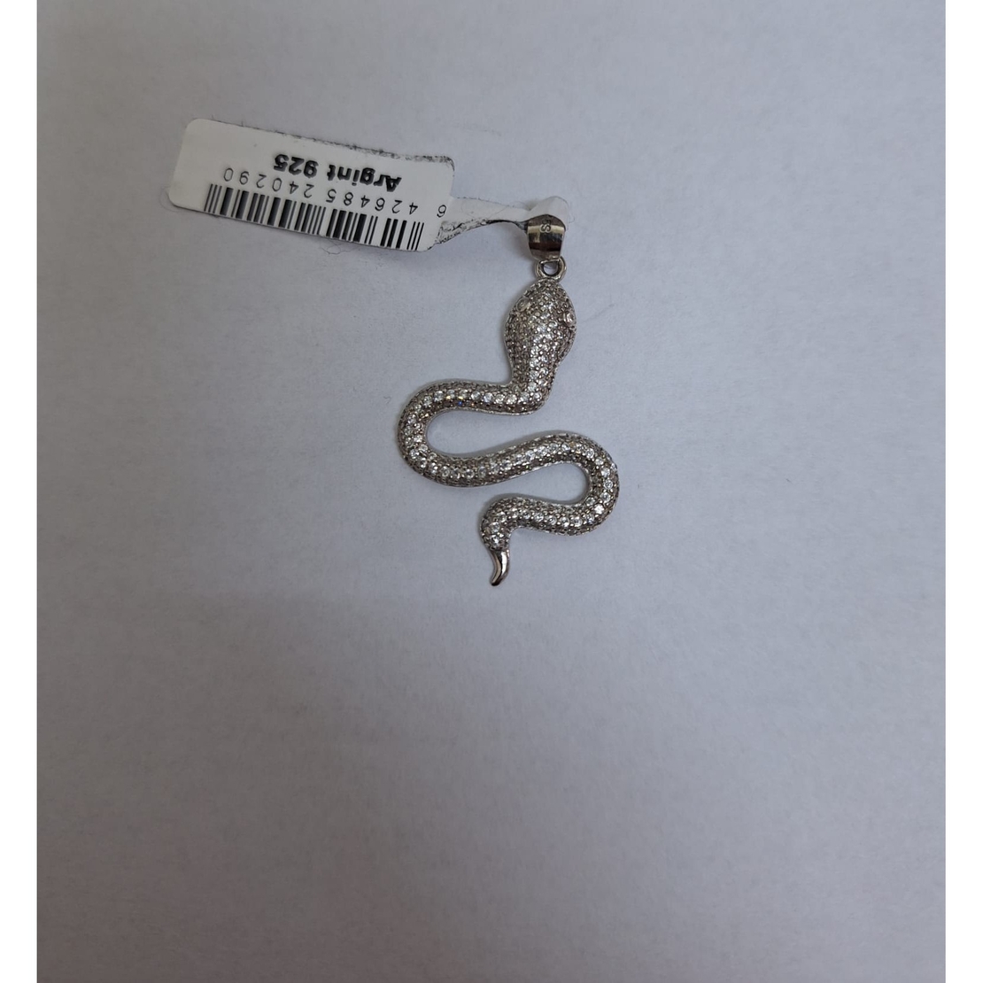Pandantiv Argint 925 Sarpe cu Pietre