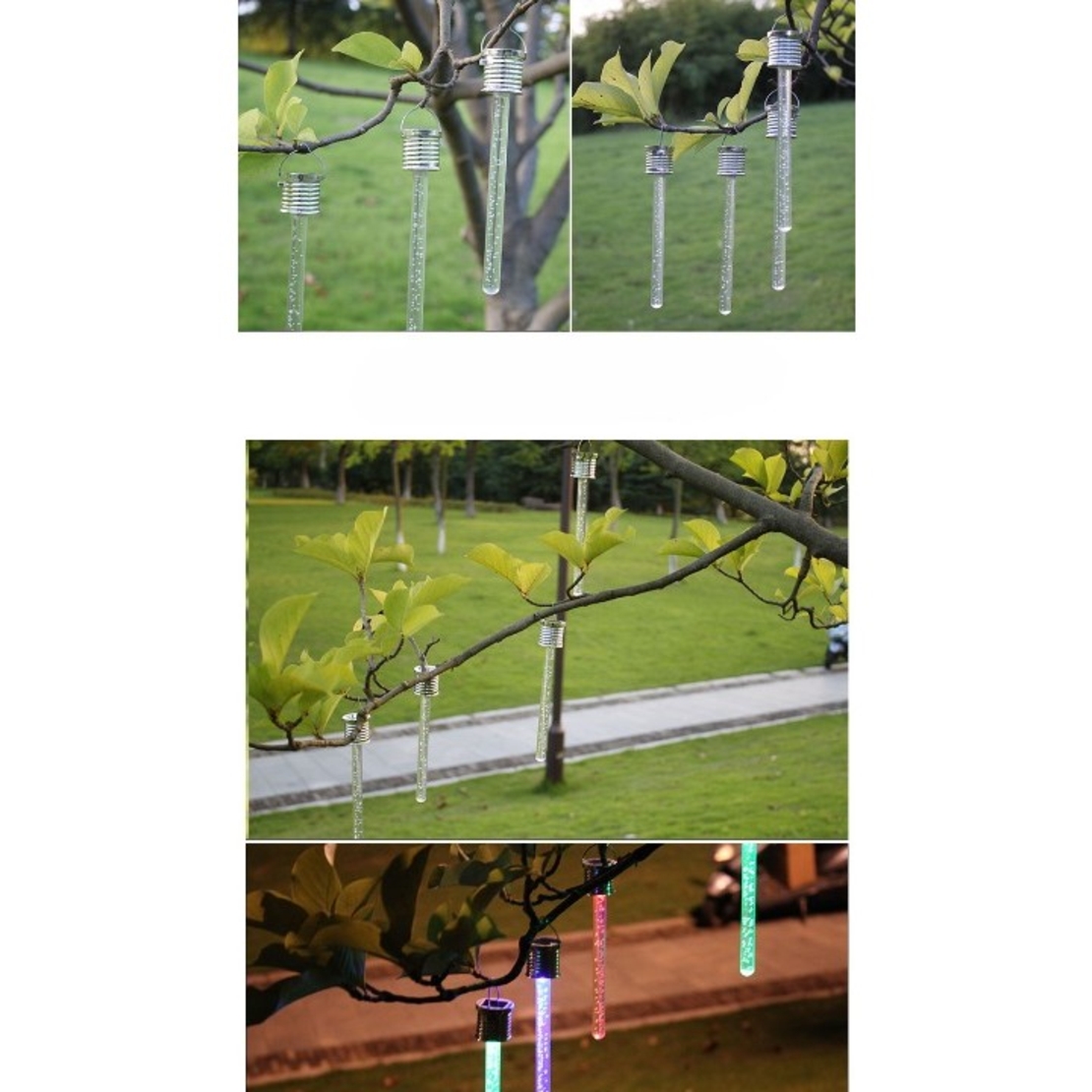 Lampa solara de tip decoratiune pentru gradina, Flippy, model turture, alb cald