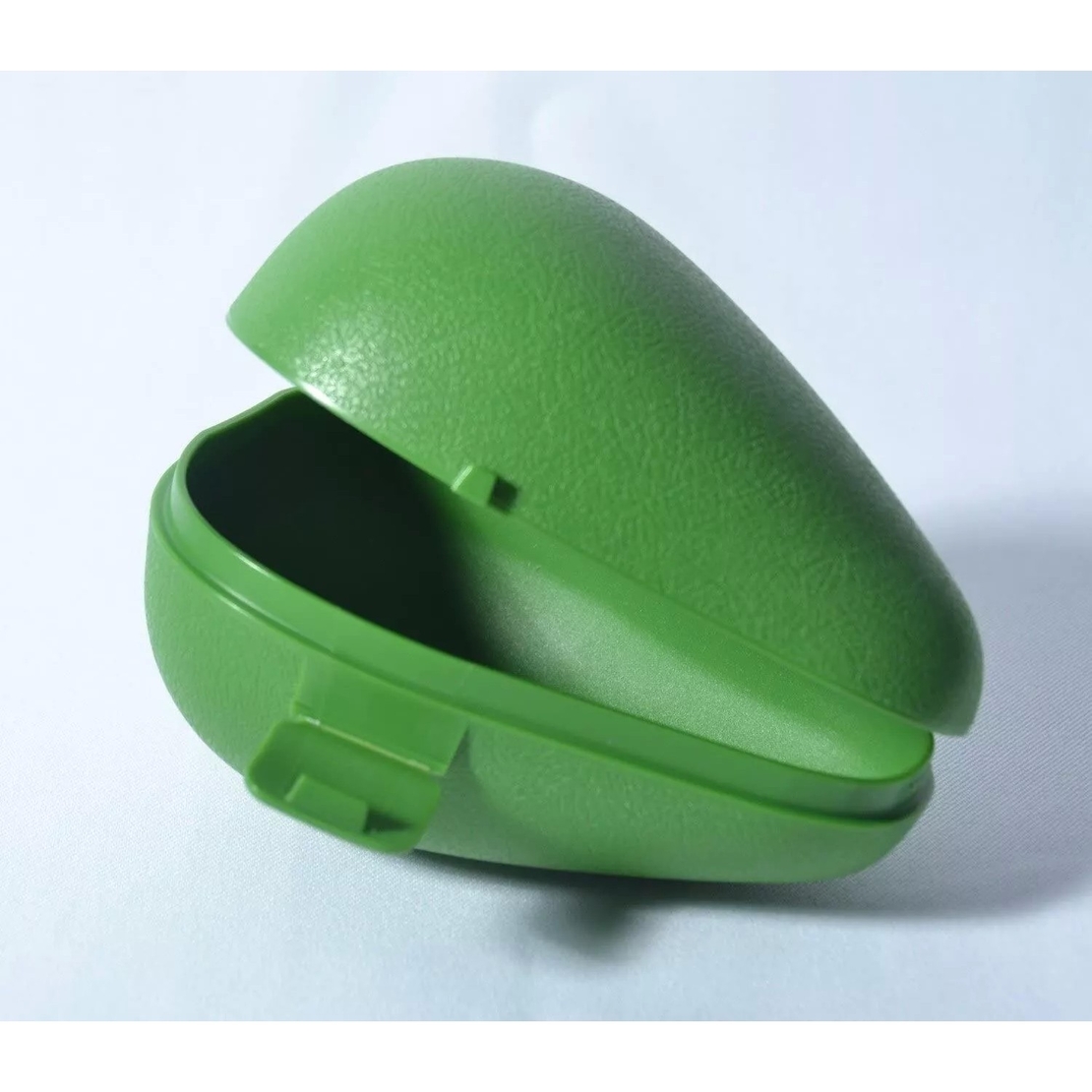Cutie de depozitare si pastrare a alimentelor, Plastic, Flippy, Model Avocado, 8.4x8.4x12.3 cm, Verde