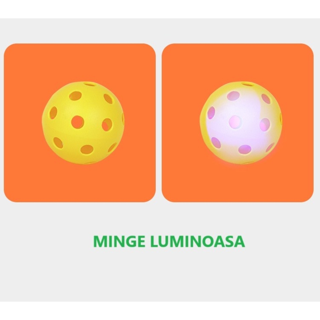 Joc Spikeball, Flippy, Joc in 2, pentru Plaja, Parcuri, Interior, 2 Plase, 2 Mingi, Multicolor