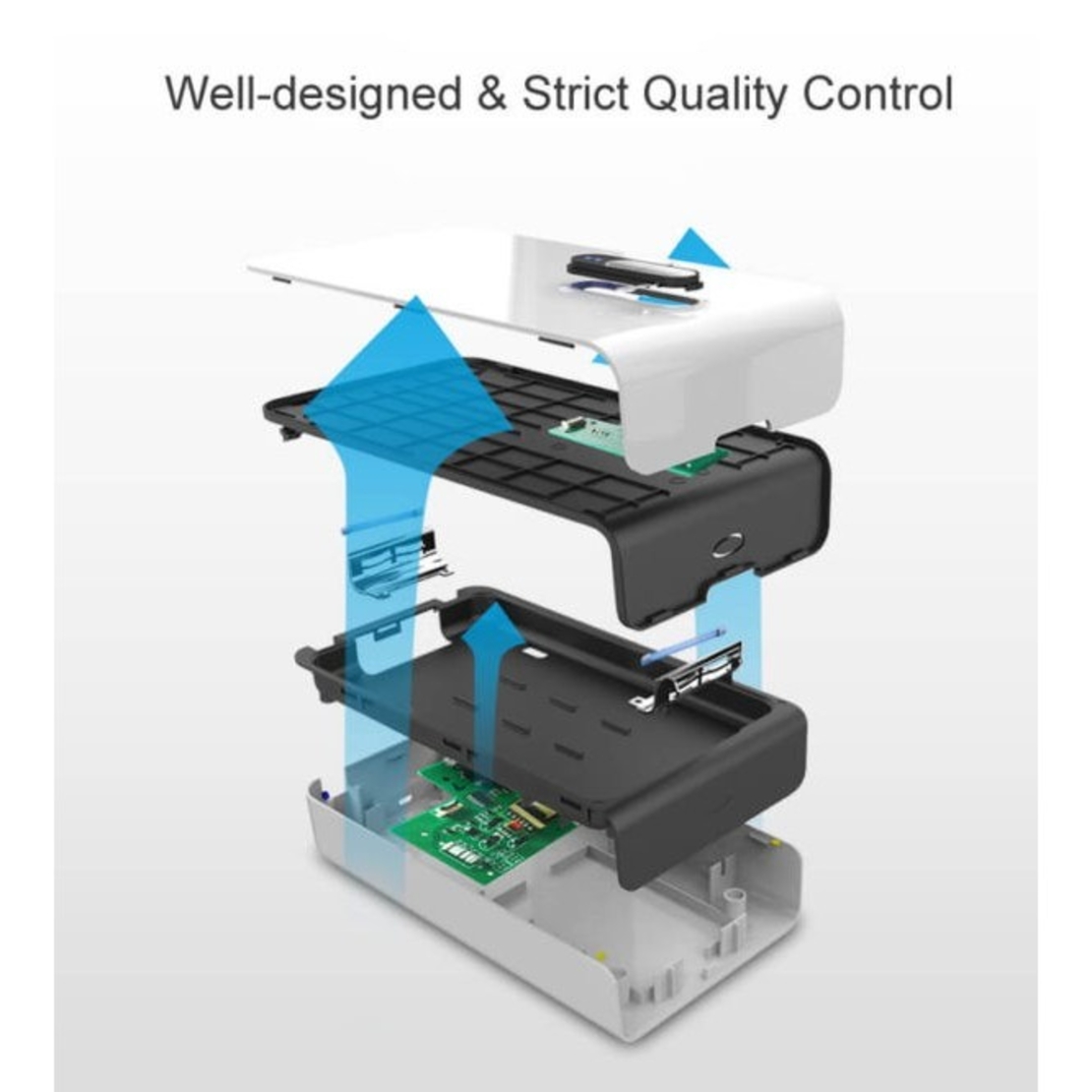 Sterilizator UV Alb pentru telefoane, cu functie difuzor aromatherapy si incarcare USB