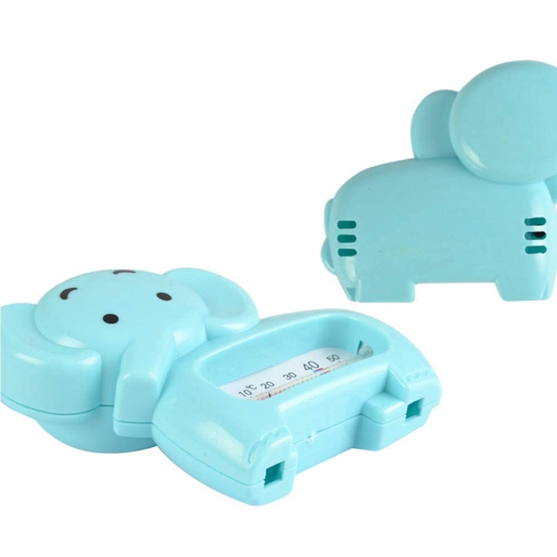 Termometru pentru Baie, Flippy, Plutitor, Rezistent la apa, Multifunctional, Model Elefant, 11.5x9x2 cm, Albastru