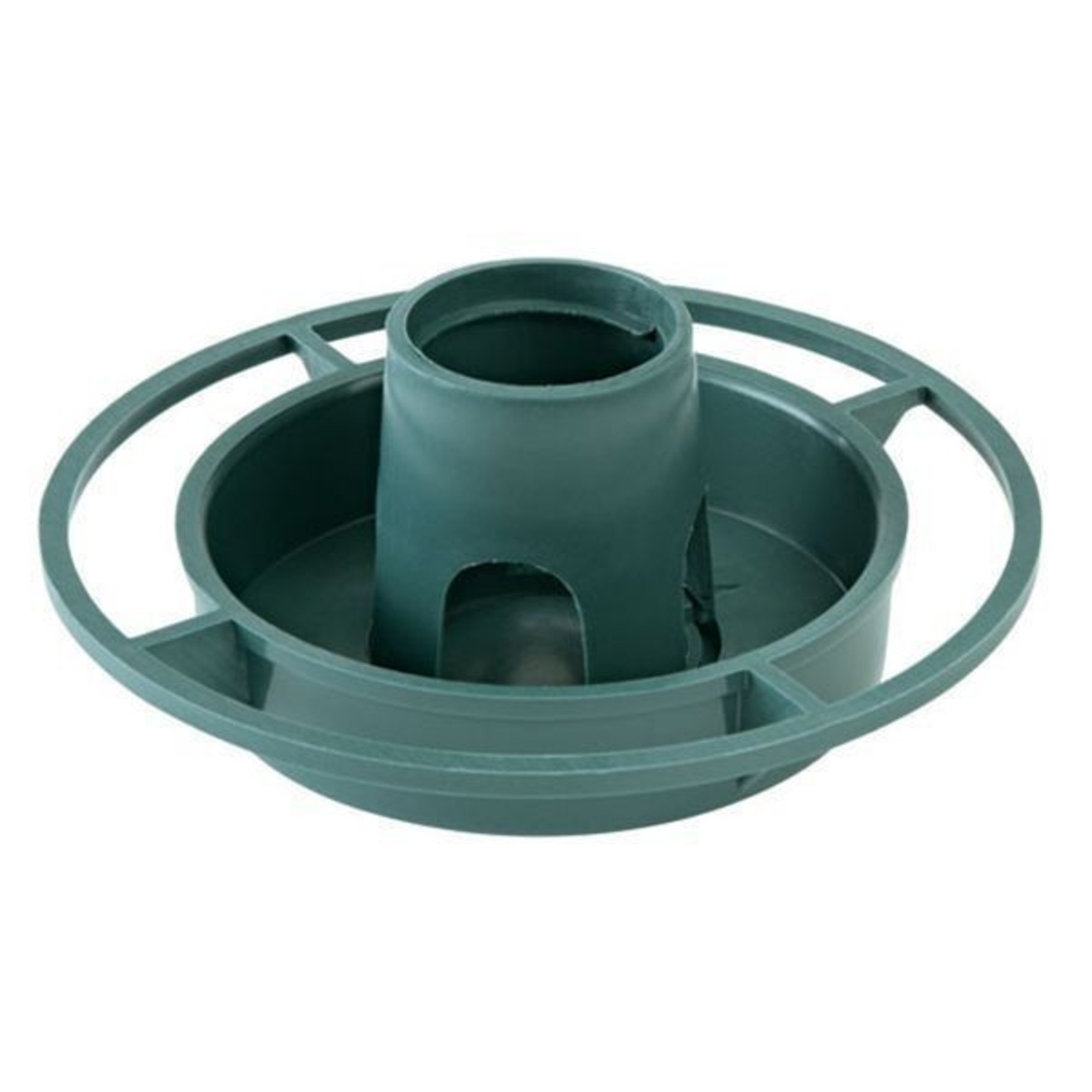 Suport Sticla pentru Hranit Pasari, Flippy, din Plastic, de Gradina, Fara Sticla, 12.5 x 3.8 x 2 cm, Verde