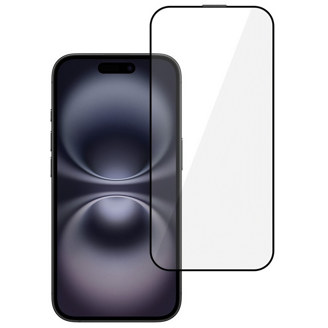 Folie Sticla Securizata, Flippy, compatibila cu Apple iPhone 16 Pro Max, Sticla ESD, Super HD Glass, Anti-static, Margini Negre, Transparent