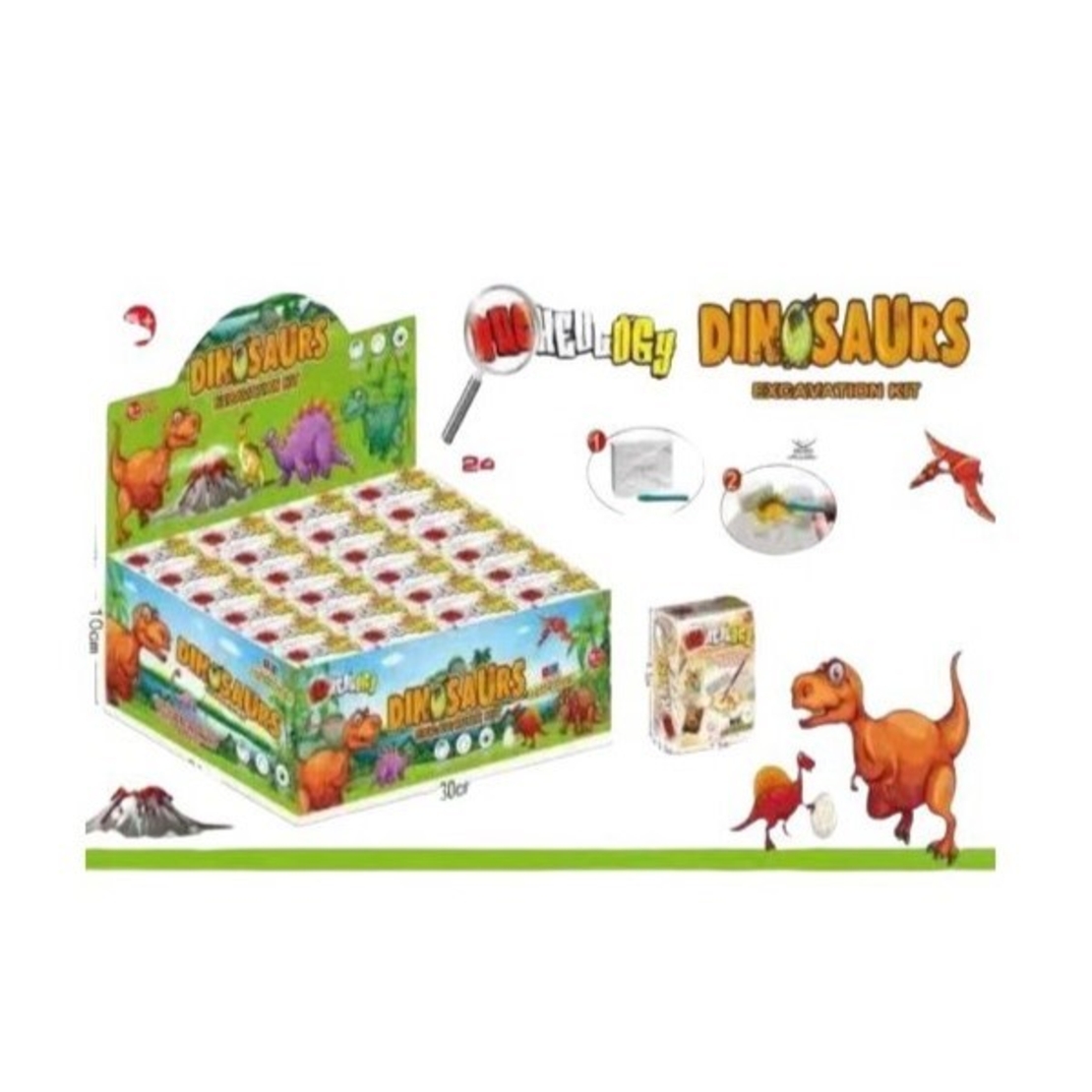 Jucarie pentru copii, Micul arheolog, Dinozauri, Flippy