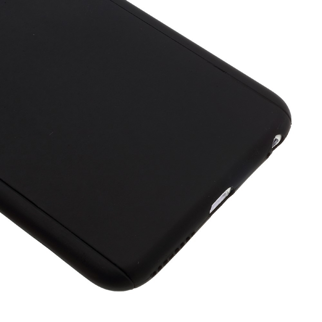 Husa Apple iPhone 6/6S Full Cover 360 Negru + Folie de protectie