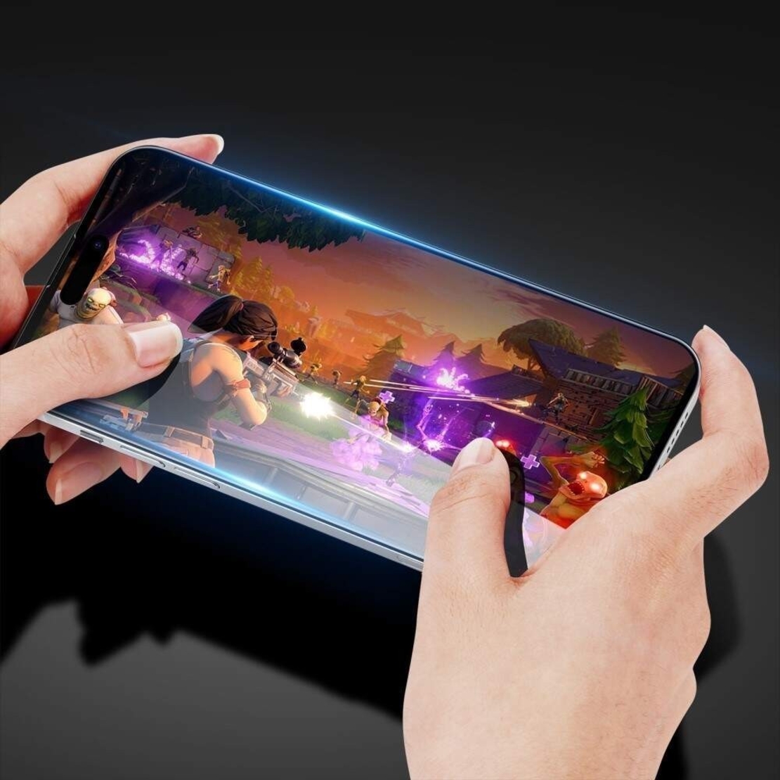 Folie Sticla Securizata pentru Motorola Moto G13, Flippy, Sticla de Protectie Compatibila cu Motorola Moto G13, Full Cover 111D, HD, Margini Negre, Transparenta