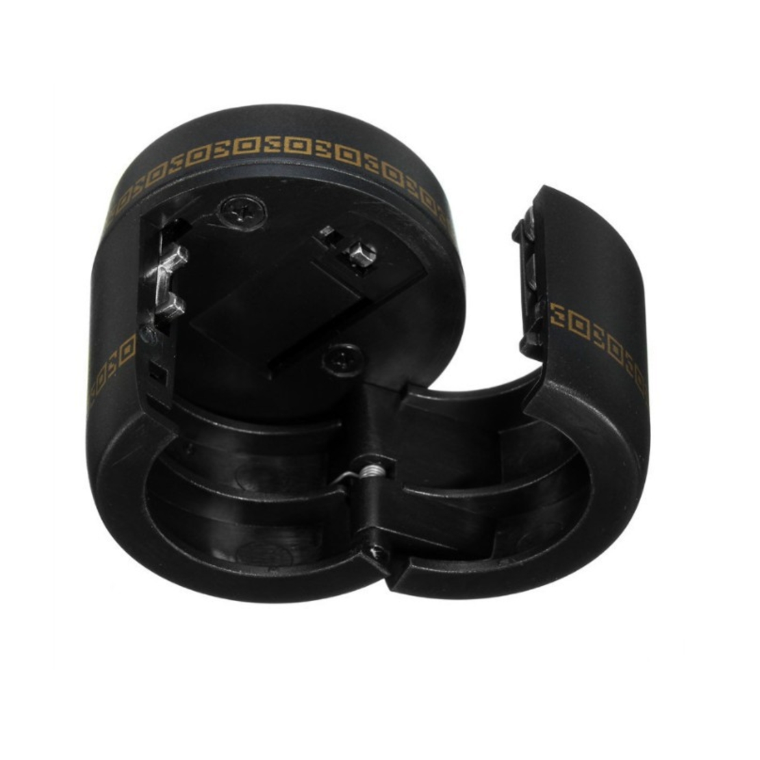 Lacat de Blocare pentru Sticle, Flippy, Lacat pentru Sticle cu Bauturi, din Plastic PP durabil, Cu Parola din 3 Cifre, 40 x 42 x 45 mm, Negru