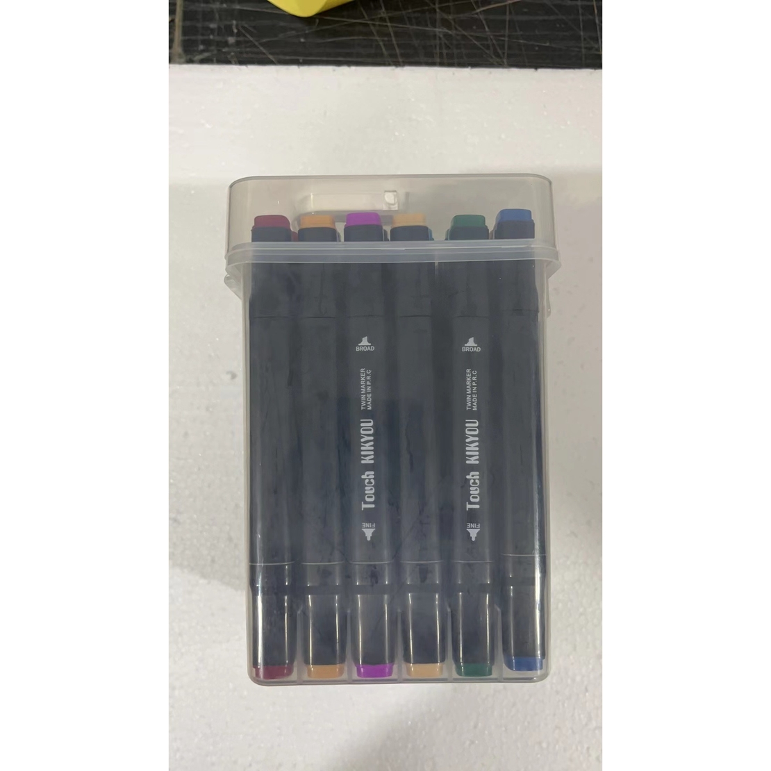 Set Cutie 36 Markere, Flippy, cu Alcool, Artist Markers, Cutie Plastic cu Maner, Flippy, Multicolor