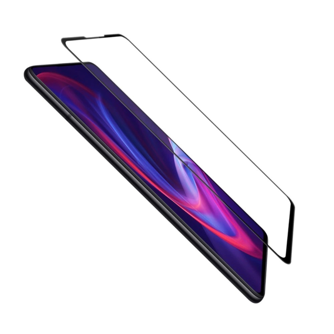 Folie Sticla Flippy® compatibila cu Xiaomi Mi 9T / Mi 9T Pro 111D Negru